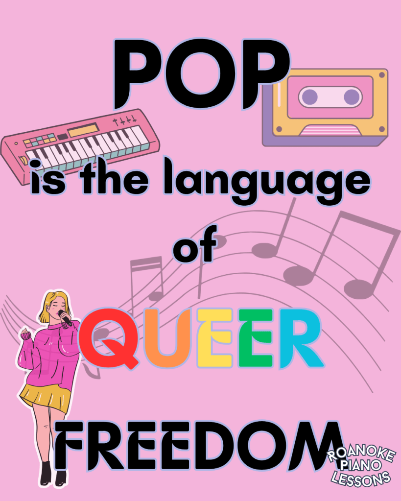 Pop is the language of queer freedom